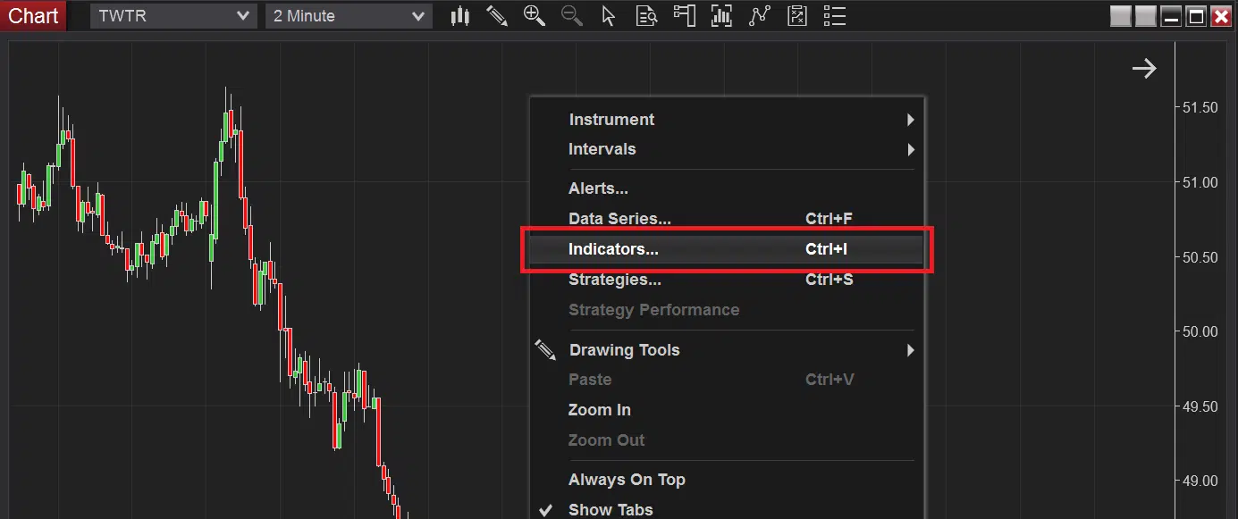 NinjaTrader 8 Import Screenshot 4