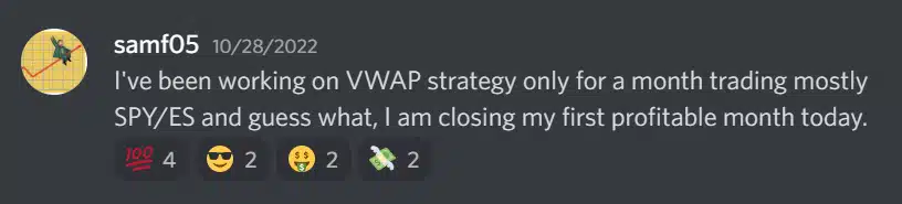 Discord screenshot review of TheVWAP 73