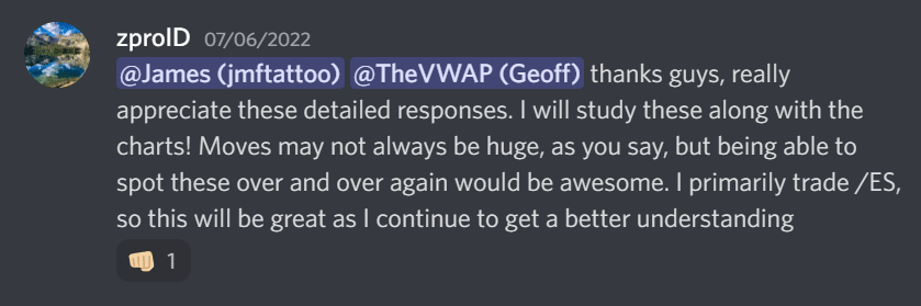 Discord screenshot review of TheVWAP 91